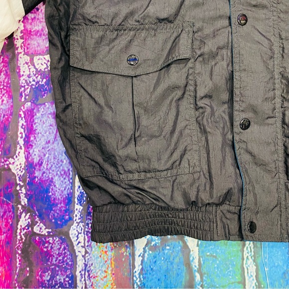 Vintage Lavon Sport Sportswear Windbreaker Jacket Geometric medium Nylon - Picture 3 of 6